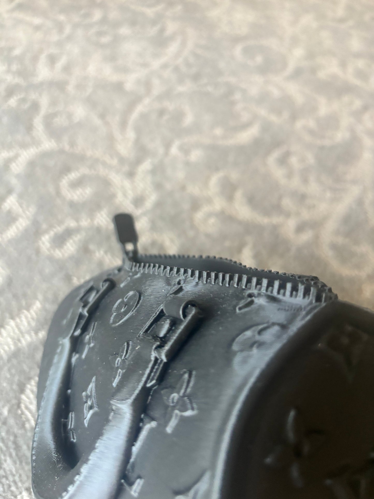 Embossed 3d printed Handbag